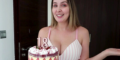 Hot Stepmother Gave Anal Sex To Her Stepson For His 18th Birthday