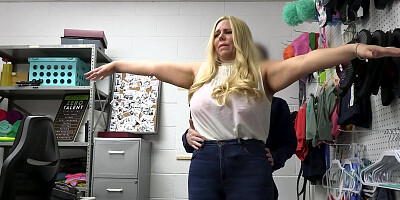 Big beautiful MILF Karen the shoplifter