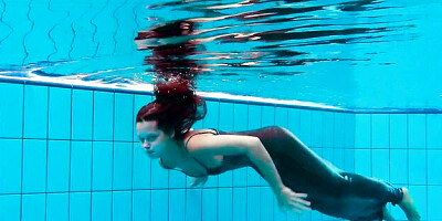 Amateur action with insatiable Nata from Underwater Show