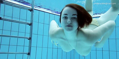Underwater Show - swimming pool teen (18+) sex