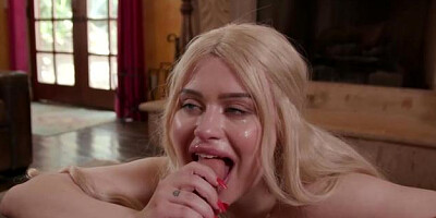 FamilyXXX: Blonde Lucky Fate needs slamming hard