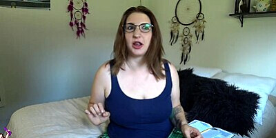 Manipulating Nerdy StepSister Into Fucking