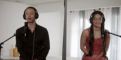 FINE BRUNETTE Madison Wilde Uses Hung Brad Newman As Her Karma Sutra Partner