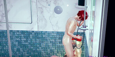 Final Fantasy - Xv Hentai - Cindy Sex In A Showher