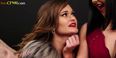 Cfnm Classy Femdom British Ladies Sucking Male Stick