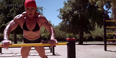 Mrs Sanchez Outrageous Muscular Exhibitionist