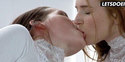 Horny StepSisters Seduce StepBro Into Steamy Threesome - WHITEBOXXX