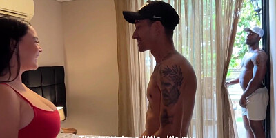 I Fuck My Busty Neighbor With Her Black Husband And I Cum Very Hard