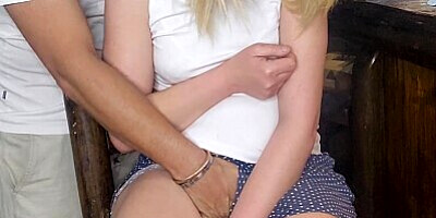 Finger fucking my 18 year old stepsister