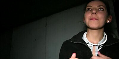 PublicAgent Her pussy gets wet when he pays her for sex