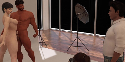 Wife is asked to join a photoshoot by her photographer husband