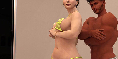 Wife is asked to join a photoshoot by her photographer husband