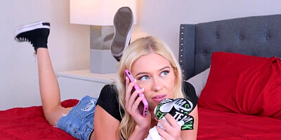 Nanny with a naughty pussy is going to get wild in FFM