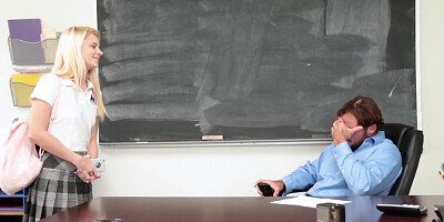 Little [censored] slut Riley Star dicked after classes