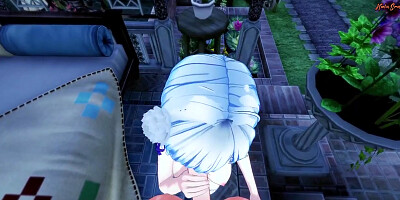 Emilia Gets Pov Fucked And Filled With Cum - Re:zero Hentai
