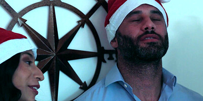 Horny milf Sheena Ryder rubs pussy while getting banged by dominant stud Charles Dera