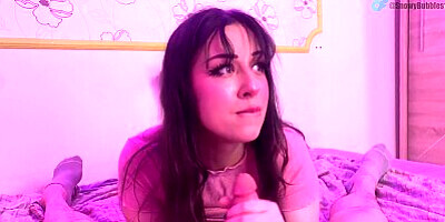 Little tease before perfect blowjob