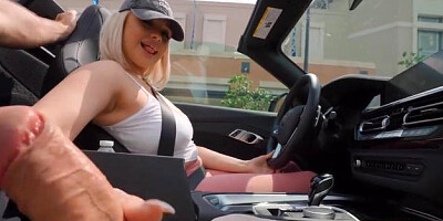 RK Prime - Piercing Jeyla Spice and JMac POV gagging outdoors