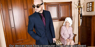 Old dirt with bonny Andrew Marshall from Mature 4k