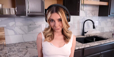Stepbro perving on his tiny teen stepsis