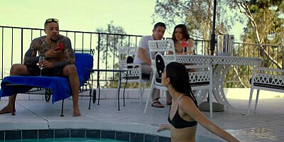 TUSHY Girlfriend Gets Dominated By Power Couple On Vacation