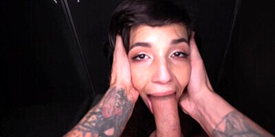 Petite Teen Kitty Carrera Loves to Suck on Huge Cock for FilthyPOV