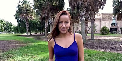 Real Teens - Petite teen Vanna Bardot POV doggystyle