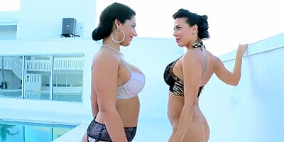 BANGBROS - Huge Ass Pornstars Rachel Starr and Bella Reese Getting Fucked