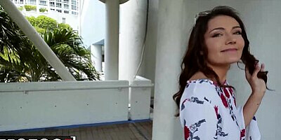 Mofos - Adria Rae Tries To Be A Good Girlfriend But She Can't Hide How Big Of A Slut She Is