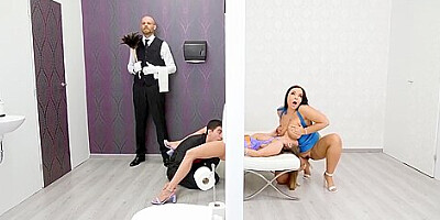 Saucy Babes Threesome Exciting Xxx Video