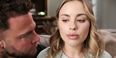 Big ass blonde fucked by her organ donor