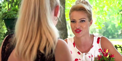 Cherry Kiss, Isabella Clark And Steve Holmes In Blonde Submits To Anal Sex In Public