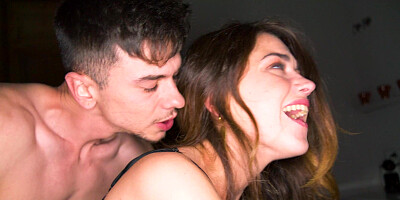 Spanish porn industry star Valentina Lapiedra gets a stiff bone in her tight rump hole