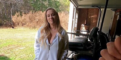 Roadside - Our Mechanic Got Lucky With A Busty Blonde Babe Bailey Brooke