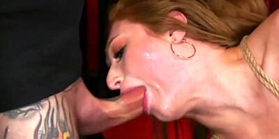 Bound Curvy Slave Double Penetration Fucked With Donny Sins And Skylar Snow