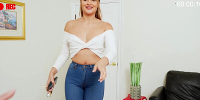 Handsome Jon Rogue licks my pink pussy then penetrates it harshly