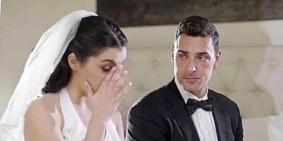 Boobed Bride Shagged In The Bum Hard With Ryan Driller, The Butt And Valentina Nappi