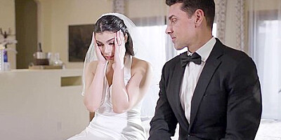 Boobed Bride Shagged In The Bum Hard With Ryan Driller, The Butt And Valentina Nappi