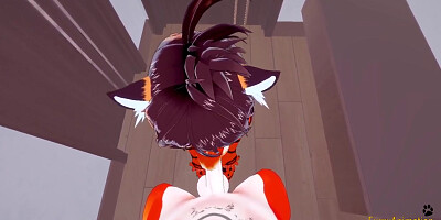Furry Hentai - Pov Tigress Sucks Cock And Gets Fucked By Fox