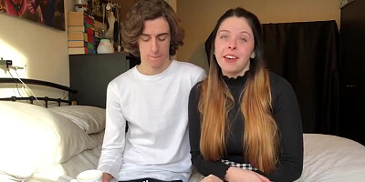 Amateur English Couple Getting Frisky