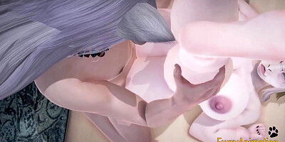 Furry Cow Is Fucking By Fox Boy - 3d Hentai And Hentai 3d