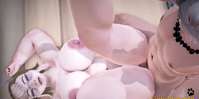 Furry Cow Is Fucking By Fox Boy - 3d Hentai And Hentai 3d