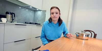 VIP4K. Russian college slut is having her first ANAL to stay in the apartment