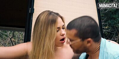 Sexy Russian Blonde Begs For Hardcore Outdoor Sex - MAMACITAZ
