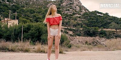 Sexy Russian Blonde Begs For Hardcore Outdoor Sex - MAMACITAZ
