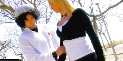 Bendy Angelica Castro and Leo Galvez - horny scene - MMM100