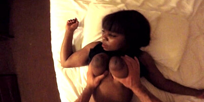 Big tits African teen gets fucked hard 2