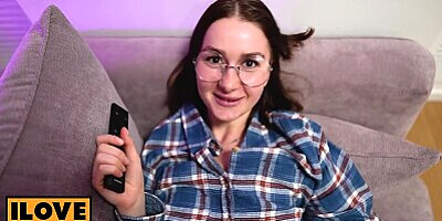 Your sexy curvy GF Kleo Kain wants to fuck instead of chill