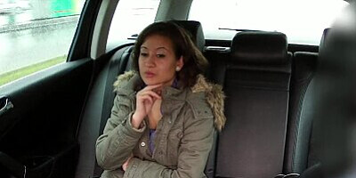 FakeTaxi 18 years old and sucking taxi cock