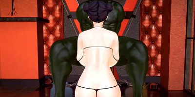 3d Hentai And Hentai 3d In Monster Likes To Fuck Big Tits